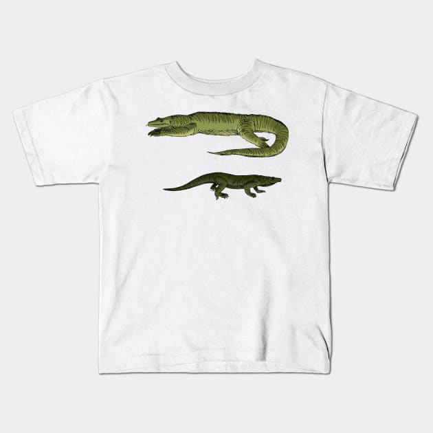 Megalania Kids T-Shirt by Stanton